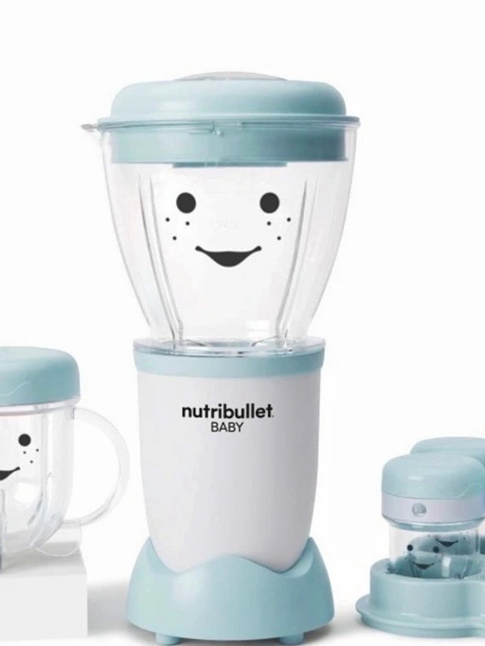 nutribullet Baby Food Processor Set in White & Green